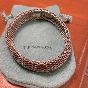 Tiffany & Co mesh bangle